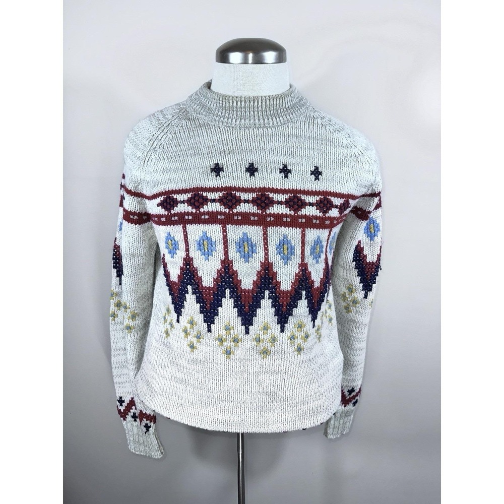 Silton California Knit Sweater Medium 80s 90s